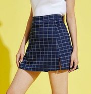 IZOD Golf Plaid Skort NWT Size 10