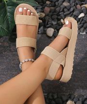 Brown Strappy Sandals