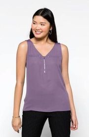 Business Casual Purple Tank Top