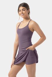 Everyday Cloudful™ Fabric Backless Workout Dress