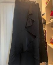 black formal skirt