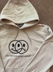 Cream Hoodie