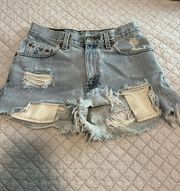 Levi’s 512 Vintage High Waisted Jean Shorts