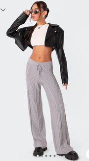 NWT  Kasey Cable Knit Pants