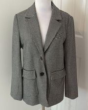 Derek Lam 10 Crosby Plaid/Houndstooth Jacket/Blazer