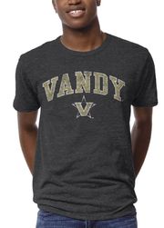 League Collegiate Vanderbilt Charcoal T Shirt 