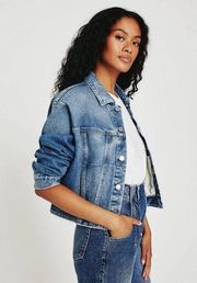 NWT AG Arkadia Darted Denim Jacket in Highgate