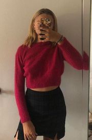 Vintage Cropped  Sweater