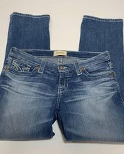 Big Star Rikki Vintage Collection Women Denim Jeans Straight Light Wash Size 28