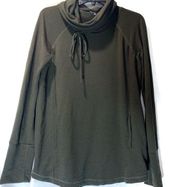 Staccato Green Cowl-Neck Top Women’s Medium