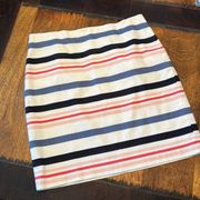 Ann Taylor cute striped skirt