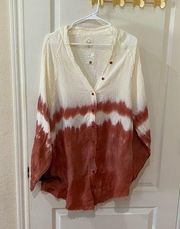 NWOT Fantastic Fawn textured‎ blouse