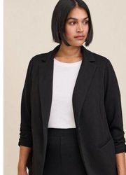 Torrid Studio Cupro Single Button Blazer Size 2 NEW WITH TAGS