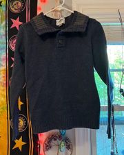 Old Navy Vintage Navy Blue Sweater