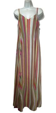 RACHEL Rachel Roy Strappy Striped Maxi Dress Size 4