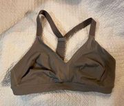 Athletes gray bra med