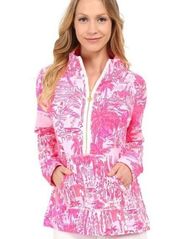 Lilly Pulitzer Skipper Popover - Pink Rule Breakers Size Small