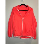 Champion Neon Windbreaker in Size Medium Full Zip Activewear