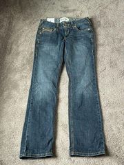 Ariat Mid Rise Straight Jeans SIZE 28S