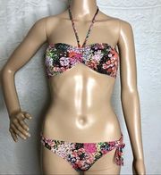 Floral Patterned Bikini Set