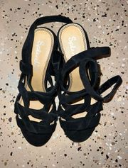 brand new  heels black size 7