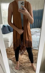 fringe vest