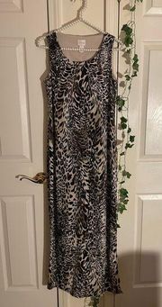 Chicos animal print dress