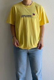 Yellow Oversized Tshirt