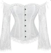 White Corset Top