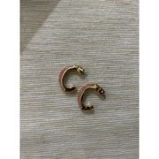 DEMARSON Cherry Quartz Gold Luna Earrings Gold Womens Size OS