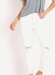 Levi’s Premium White Wedgie Fit Ankle Jeans  NWT Size 29