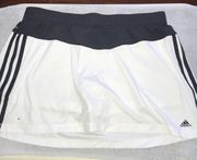 White And Black Skort