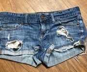 PINK by Victoria Secret size 0 cut off Jean shorts