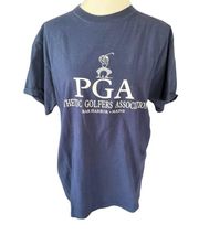 PGA (Pathetic Golfers Association) Navy Blue Graphic T-Shirt Size L