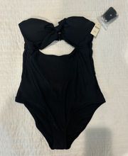 Black One Piece Swimsuit