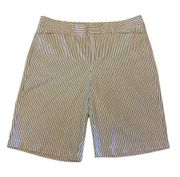 Docker’s Ideal Fit Metro Bermuda White, Gray, and Green Pinstripe Shorts Size 14