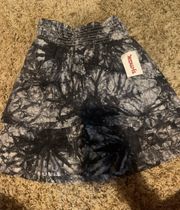 TjMaxx Black and White Ruffled Skirt NWT