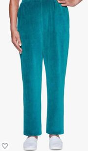 Alfred Dunner Women's Bright Idea Proportioned Velour Pants 