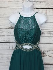 Macy’s Green Prom Dress