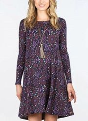 Matilda Jane Blue Floral Resolution Dress Sz.L