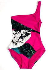 Proenza Schouler Pink one shoulder One Piece swimsuit