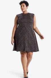 M.M.LAFLEUR The Toi Dress-dash Jacquard In Purple