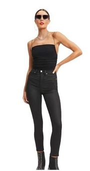 Black Brooke High Rise Stretch Crop Skinny Jeans size 29 New with tags