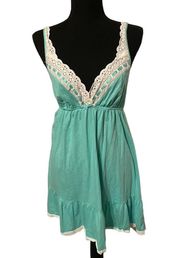 Victoria’s Secret Teal Slip Dress