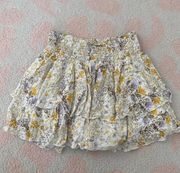 Floral Skort