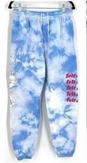 NWT Revolve Dolls Kill Samii Ryan FELT CUTE TIE Dye Sweatpants Medium