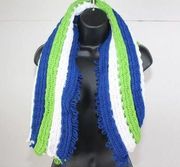 ladies hand made knit scarf