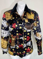 Rare  Jeans Vintage Panettone Holiday Jacket