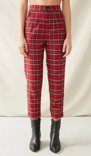 Plaid Trousers