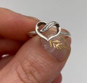 Ribbons of Love Sterling Silver Ring